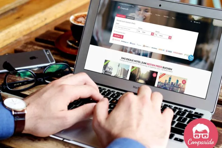Hotelpreise vergleichen und bis zu 70 % sparen auf Comparido Bild: Hotelpreise vergleichen und bis zu 70 % sparen auf Comparido