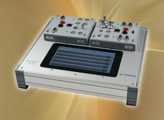 Bild: Canway CW-305 MkII - Autarker Kabelprüfer mit 240 universell nutzbaren Signalleitungen