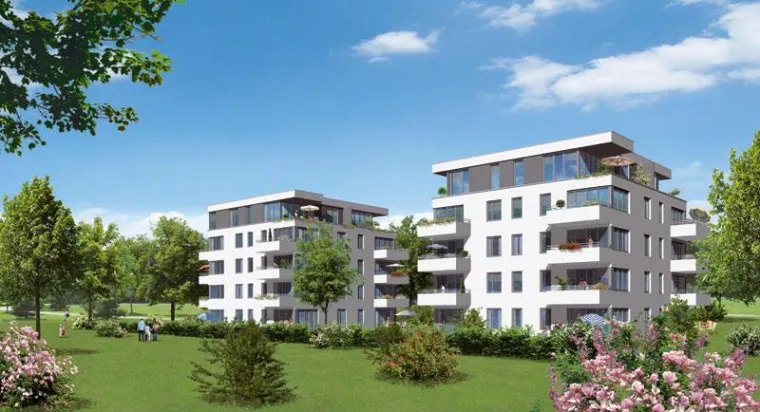 München, 13.02.2008 - Traumhäuser am Hirschgarten werden wahr Bild: München, 13.02.2008 - Traumhäuser am Hirschgarten werden wahr