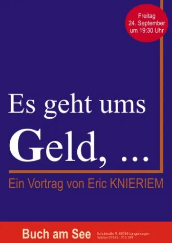 Bild: REGIOgeld bei LuuBooks am 24. September