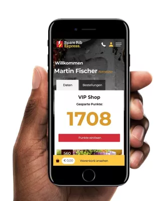 Bild: Spare Rib Express bringt eine neue Bestell-App auf den Markt