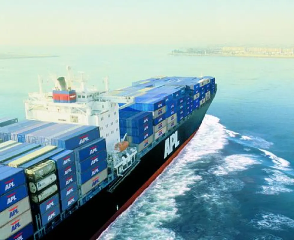 Die Containerreederei APL meldet über die ICS-Plattform von DAKOSY