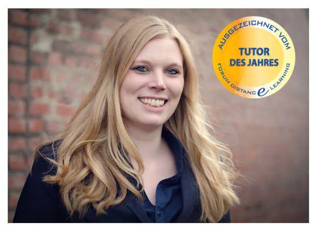 Maren Koelen (27) von der Deutschen Hotelakademie wurde zur „Tutorin des Jahres 2016“ gewählt © DHA
