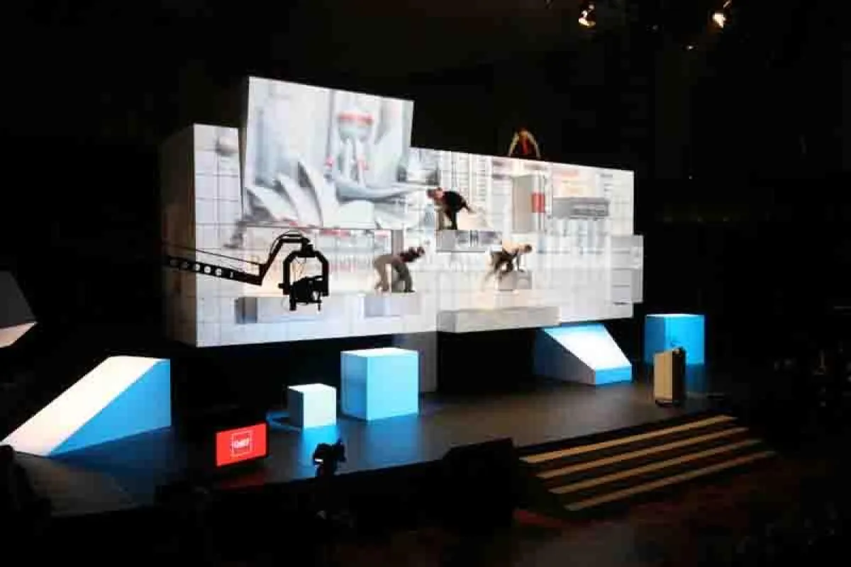 Eröffnungsinszenierung der CeBIT 2008