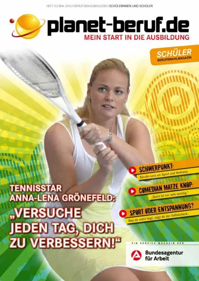 Schüler-Berufswahlmagazin von planet-beruf.de