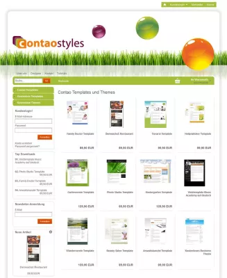 Bild: Neue Themes und Templates für Contao