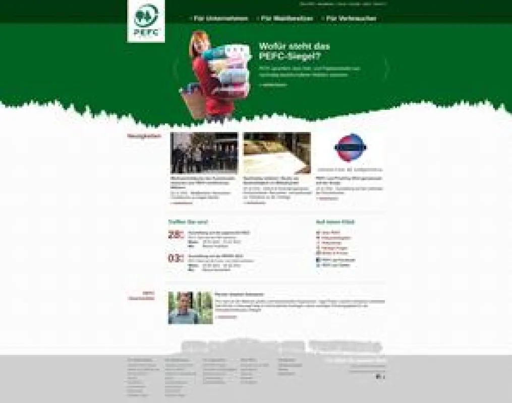 Neue PEFC-Website