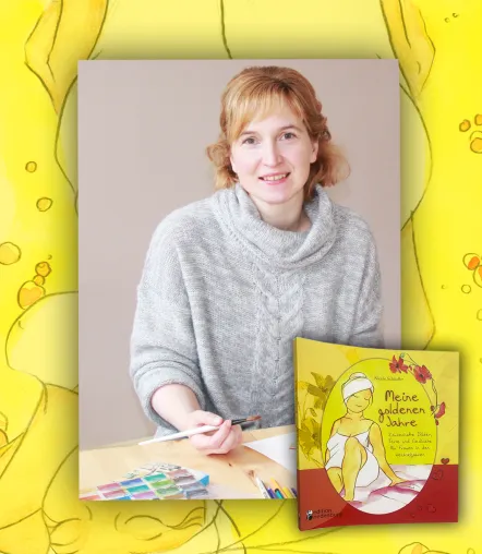 Bild: Bestseller-Autorin Nicole Schäufler widmet sich in „Meine goldenen Jahre“ den zauberhaften Wechseljahren