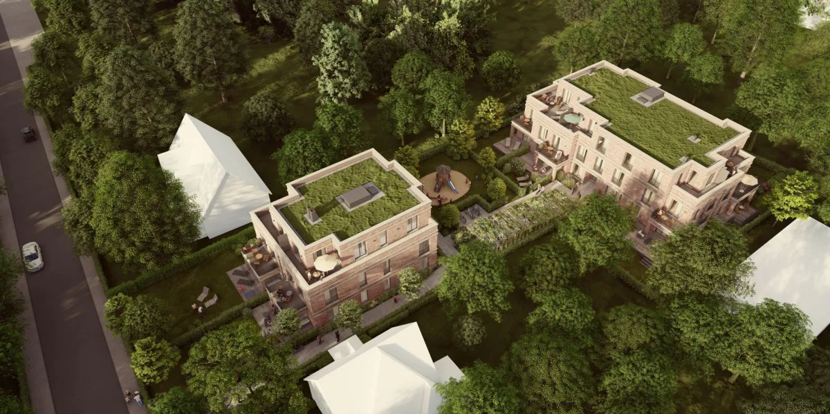 NOBTUS entwickelt 18 neue Wohneinheiten mit 17 Tiefgaragenplätzen in Hamburgs Elbvorort Rissen (© NOBTUS Immobilien GmbH )