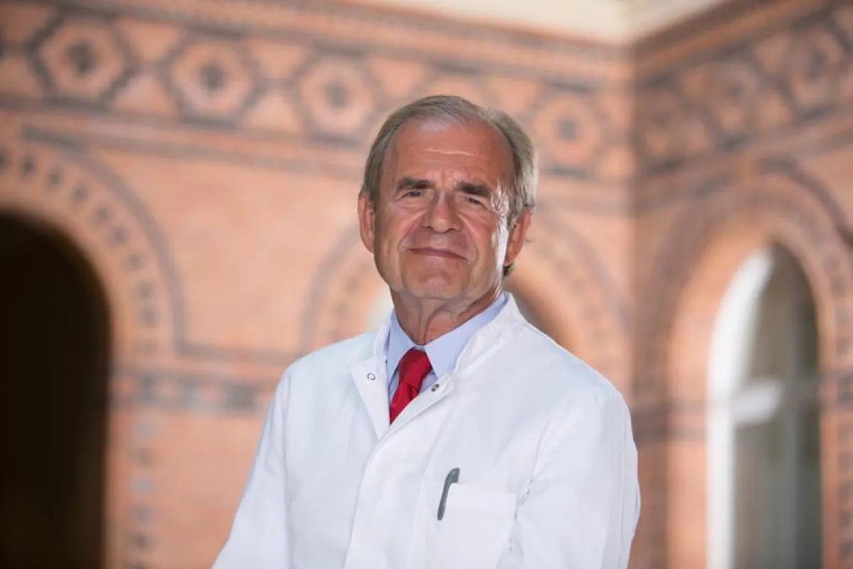 Prof. Dr. med. Thomas Meinertz, Vorstandsvorsitzender der Deutschen Herzstiftung und Kardiologe. (Foto: Angela Pfeiffer)