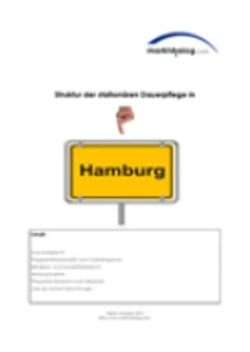 Bild: Strukturen im Pflegeheim-Markt Hamburgs