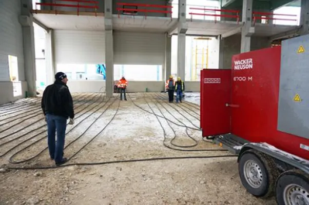 Bild: Dem Frost eingeheizt