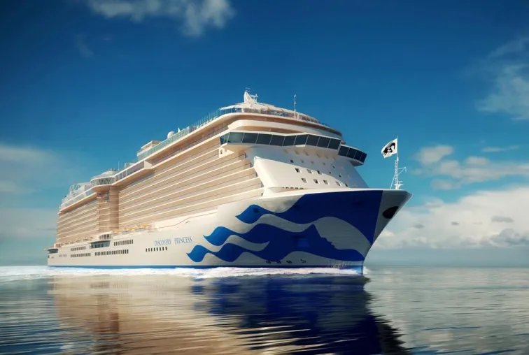 Bild: Discovery Princess debütiert im November 2021 im Mittelmeer
