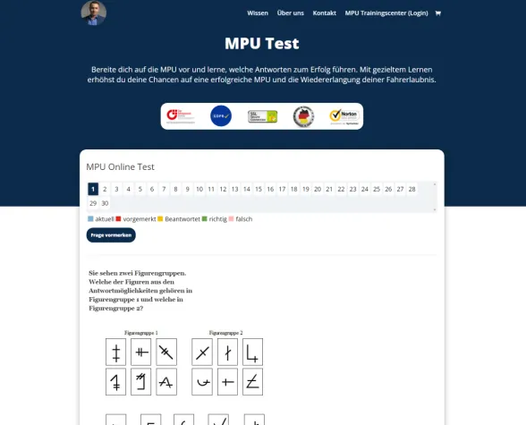 Bild: Innovative Online Plattform für erfolgreiche MPU-Vorbereitung