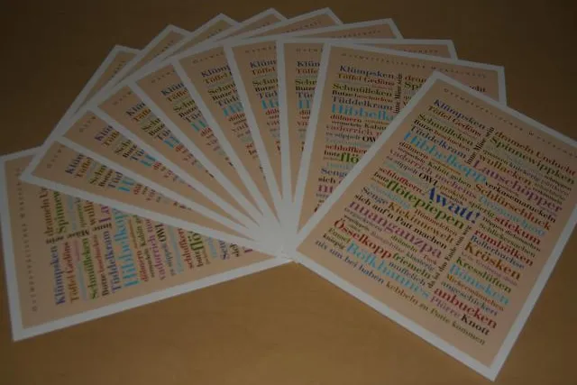 Der Ostwestfälische Wortschatz – eine Postkarte für Jedermann Bild: Der Ostwestfälische Wortschatz – eine Postkarte für Jedermann