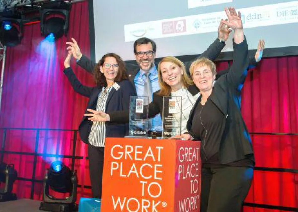 Prämierungsfeier Köln 2018 Diana Ottinger, Marcus Bracht, Carina Tillmann, Annette Siegburg