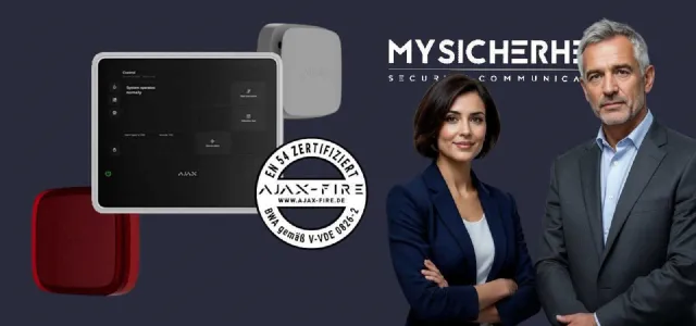 Bild: My-Sicherheit Technology GmbH ist zertifizierter Facherrichter für die Ajax EN54 Brandwarnanlagen