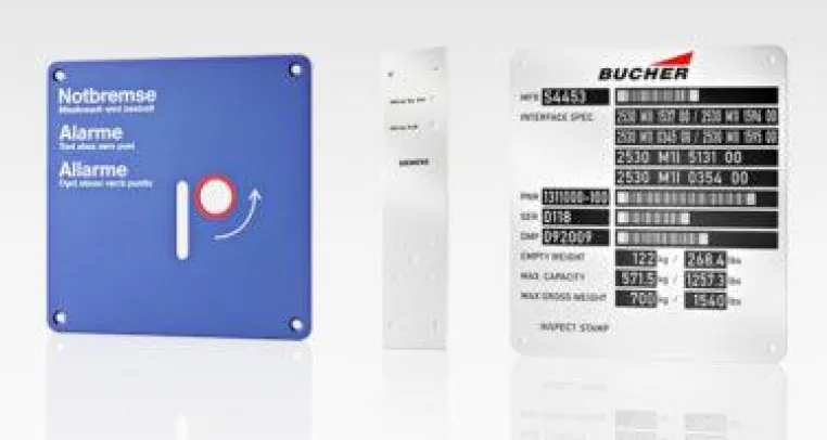 Schilder für den Industriebedarf Bild: Schilder für den Industriebedarf