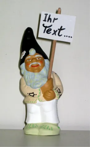 Multikulturelle Gartenzwerge Bild: Multikulturelle Gartenzwerge