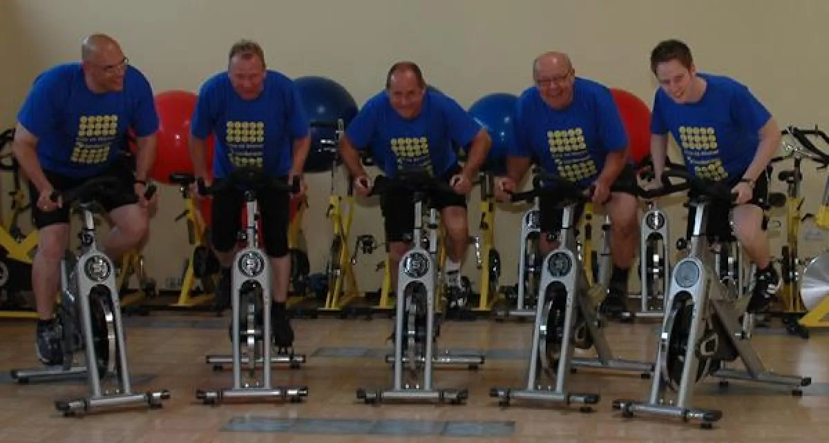 Das Gardemann-Team trainiert für die Cycle Challenge.