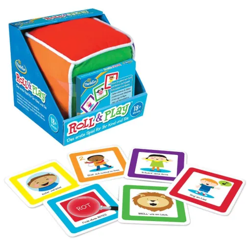 Bild: Roll & Play ist das erste Gesellschaftsspiel für Kleinkinder