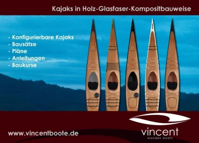 Bild: Faserverstärkte Kajaks aus Holz bauen: Die clevere Alternative