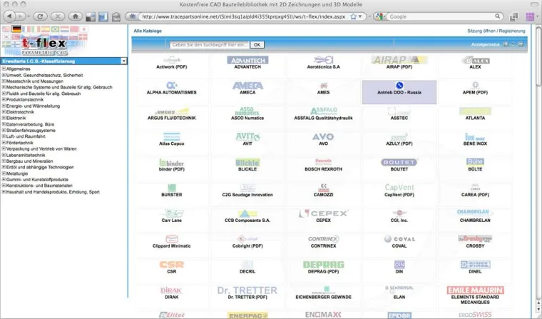 Bild: T-Flex Parametric und TraceParts geben Partnerschaft bekannt