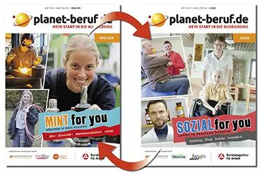 Bild: planet-beruf.de „MINT & SOZIAL for you“ ermutigt Jugendliche, neue Wege bei der Berufswahl zu gehen