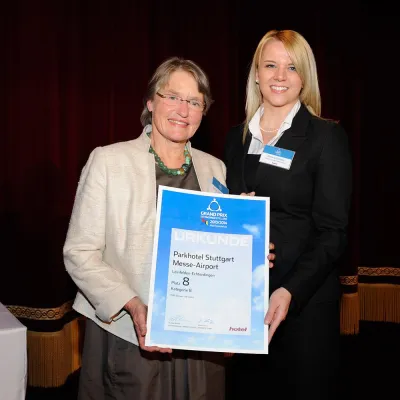 Erneute Top Ten Platzierung beim Grand Prix „Ausgewählte Tagungshotels zum Wohlfühlen“ Bild: Erneute Top Ten Platzierung beim Grand Prix „Ausgewählte Tagungshotels zum Wohlfühlen“