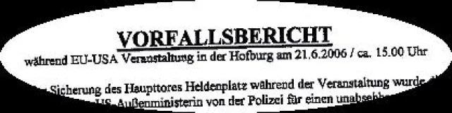Bild: Einschränkungen der Pressefreiheit während USA - EU Gipfel