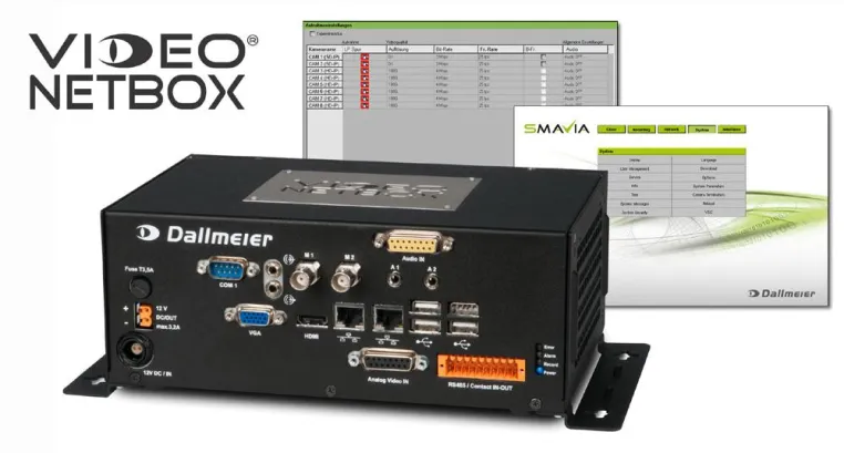 Bild: Neue Appliance on Dallmeier: VideoNetBox II