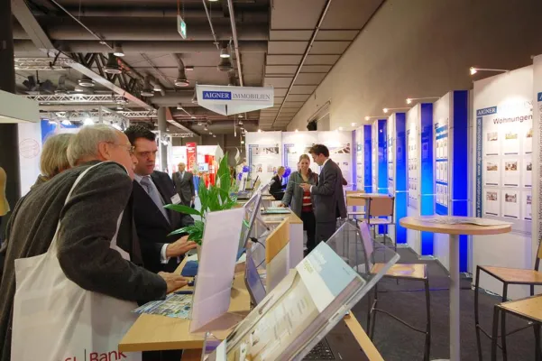 Optimismus zahlt sich aus – voller Erfolg auf Münchens großer Immobilienmesse Bild: Optimismus zahlt sich aus – voller Erfolg auf Münchens großer Immobilienmesse