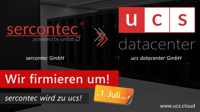 Bild: Umfirmierung abgeschlossen: sercontec ist jetzt ucs datacenter