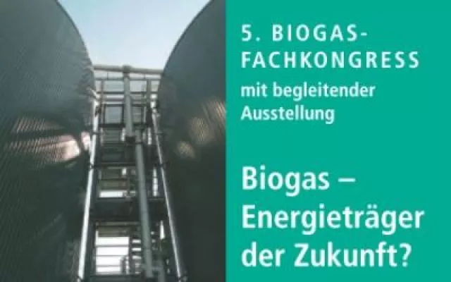 5. Biogas-Fachkongress „Energieträger der Zukunft“ im Wendland Bild: 5. Biogas-Fachkongress „Energieträger der Zukunft“ im Wendland