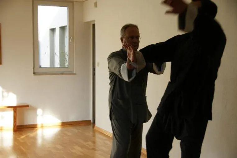 Bild: Kombinierter Workshop von Taiji Meister Frieder Anders und Partnern