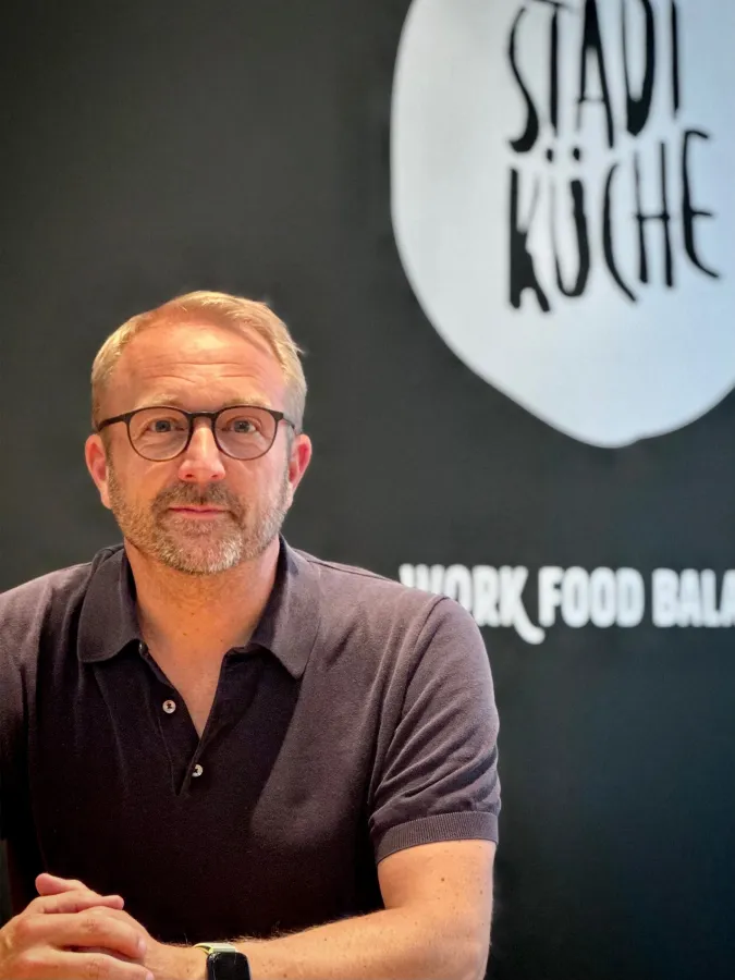 Thies Bunkenburg, Geschäftsführer Stadtküche (© Stadtküche GmbH)