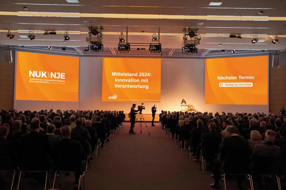 smic! – 11. Nürnberger Unternehmer-Kongress am 23.1.2023  (© smic! Events & Marketing)