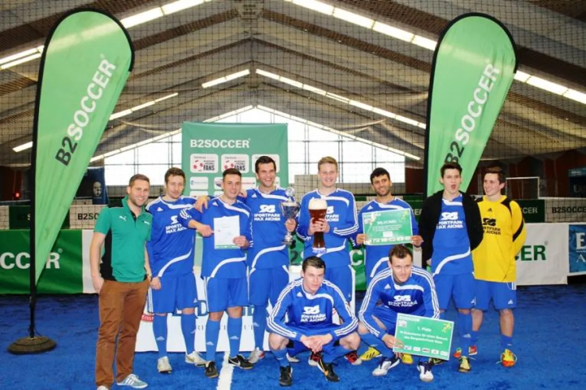 Die Sieger des INDOOR B2SOCCER Freilassing