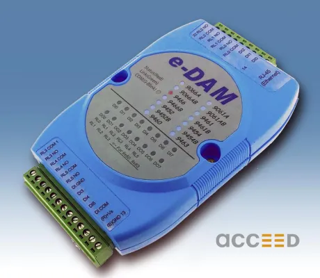 Kompaktes Ethernet-IO-Modul jetzt neu mit PoE Bild: Kompaktes Ethernet-IO-Modul jetzt neu mit PoE