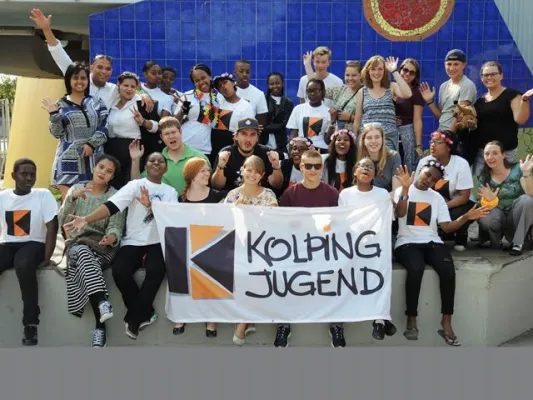 Bild: Südafrikanisch-deutsche Jugendbegegnung der Kolpingjugend Diözesanverband Augsburg 2016
