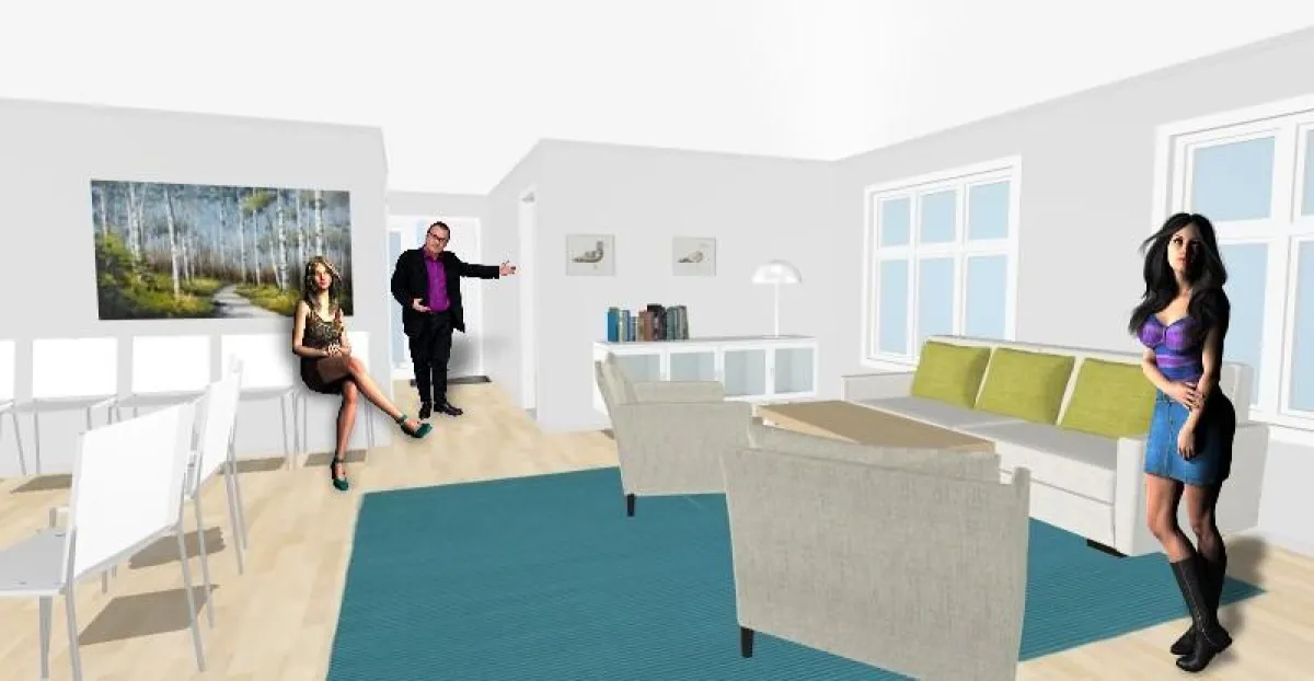 Beispiel virtueller Praxisraum im Palatina Gesundheitszentrum