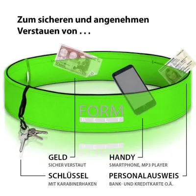Bild: Smart Laufen mit Handy dank Laufgürtel Formbelt