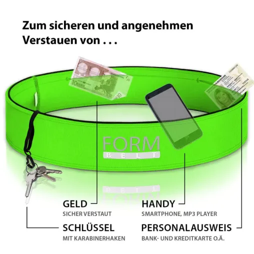 Smart Laufen mit Handy dank Laufgürtel Formbelt Bild: Smart Laufen mit Handy dank Laufgürtel Formbelt