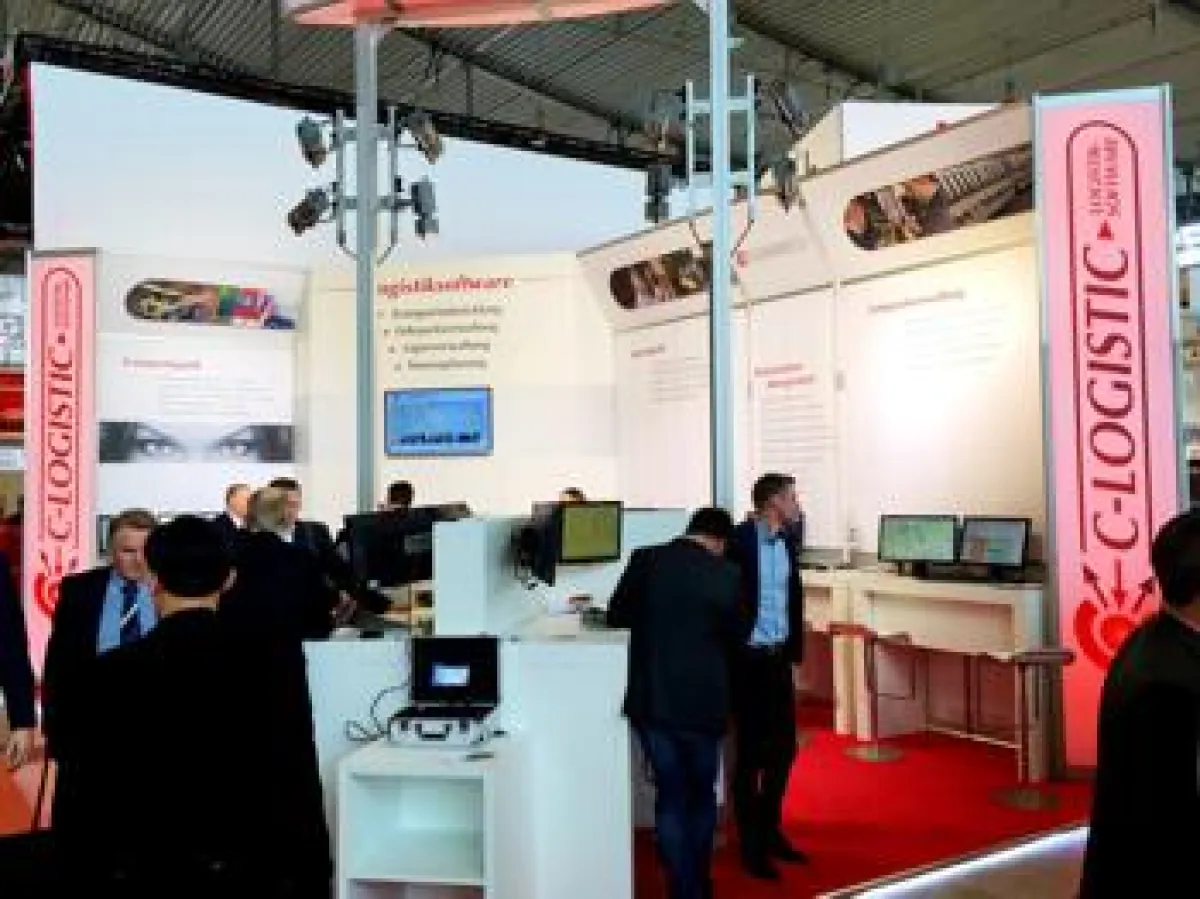 C-Logistic Messestand auf der LogiMAT