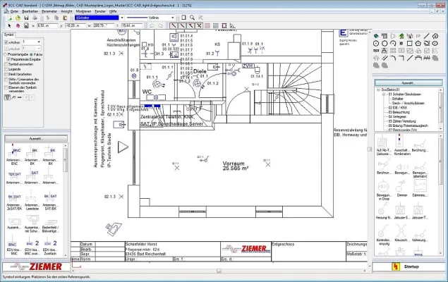 Bild: Kostengünstiges und einfaches CAD-Programm von ZIEMER