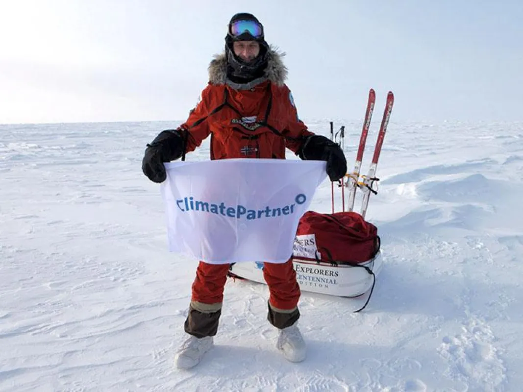 ClimatePartner unterstützt die Expeditionen von Sebastian Copeland