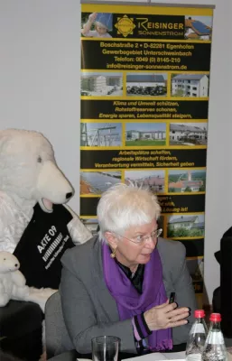 Bundestagsvizepräsidentin Hasselfeldt gegen überhastete Änderung des EEG Bild: Bundestagsvizepräsidentin Hasselfeldt gegen überhastete Änderung des EEG