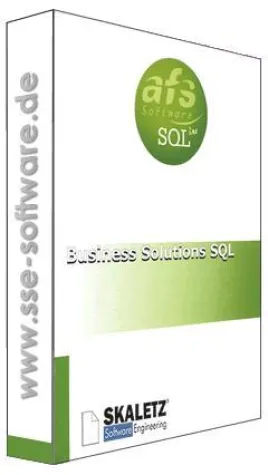 //SSE AFS-Line 2010: Warenwirtschaftssystem AFS-Manager SQL V11x Bild: //SSE AFS-Line 2010: Warenwirtschaftssystem AFS-Manager SQL V11x