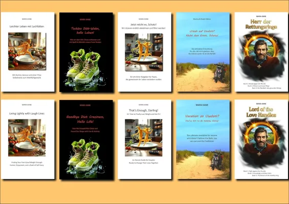 Bild: Gesünder und fitter ins neue Jahr: Humorvolle Ratgeber für ein leichteres Leben!