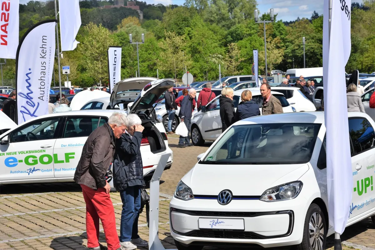 9. Fahrzeugschau Elektromobilität am 11./12. Mai in Bad Neustadt.Foto Tonya Schulz